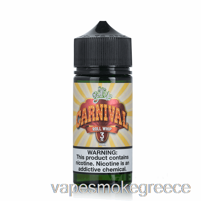 Vape Greece Roll Whip - Carnival - Juice Roll-upz E-liquid - 100ml 3mg